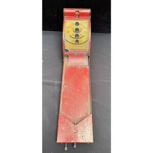Vintage 1930s Wyandotte Skip Ball Or Skee Ball Tin Litho Game Original Works!